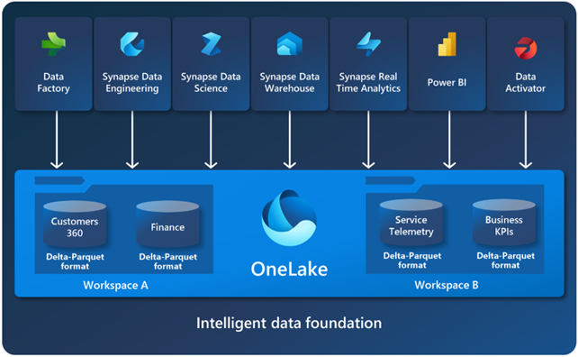 Onelake in Fabric