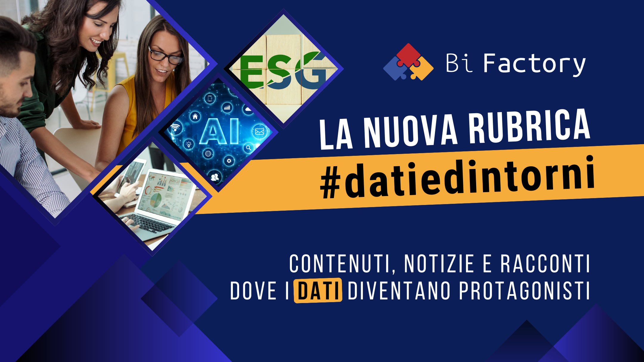 nuova rubrica #datiedintorni